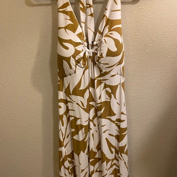Tommy Bahama halter dress. Gently used, but very clean, worn a couple of times. - Picture 2 of 3
